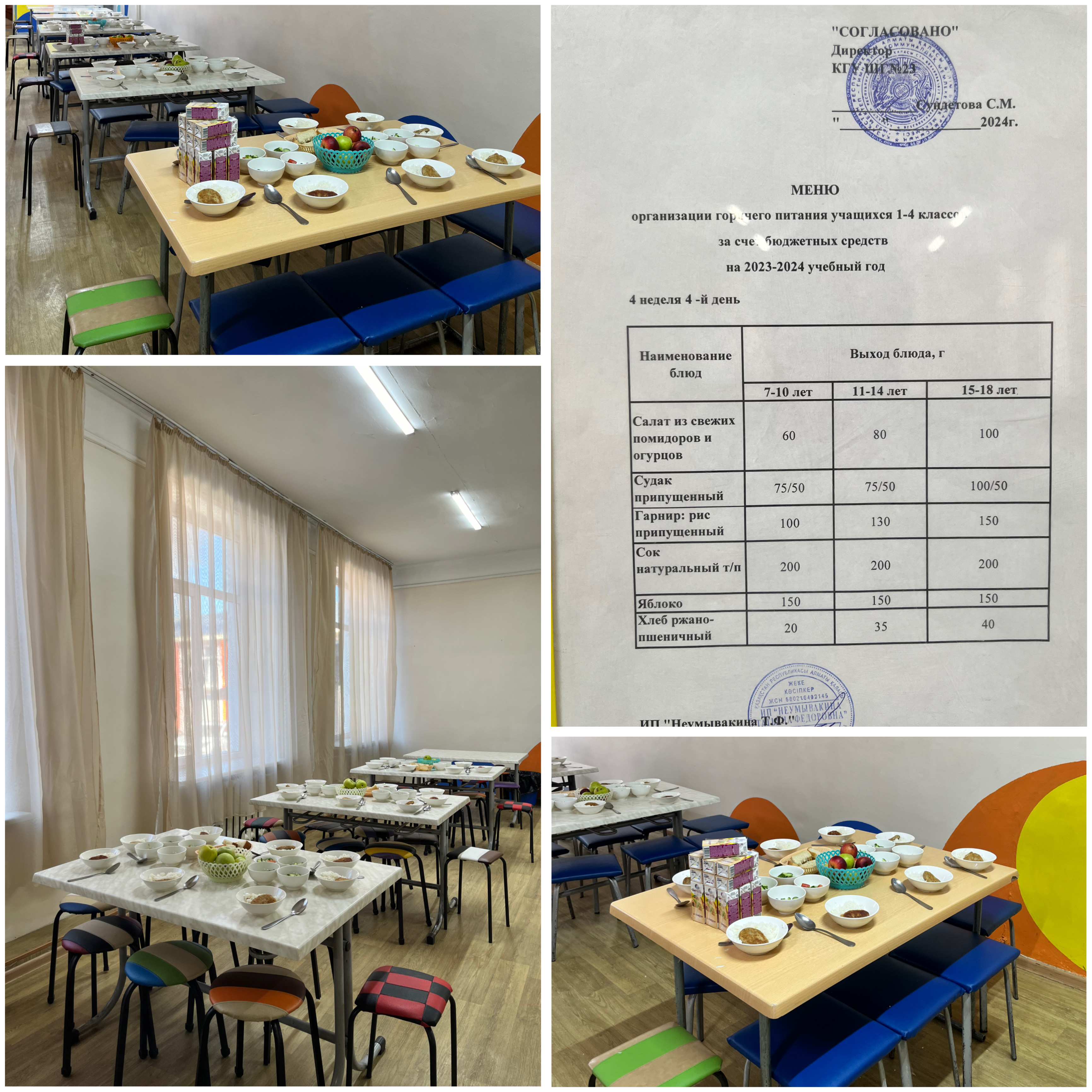 28.11.24. Тегін ыстық тамақтандыруды ұйымдастыру/Организация бесплатного горячего питания