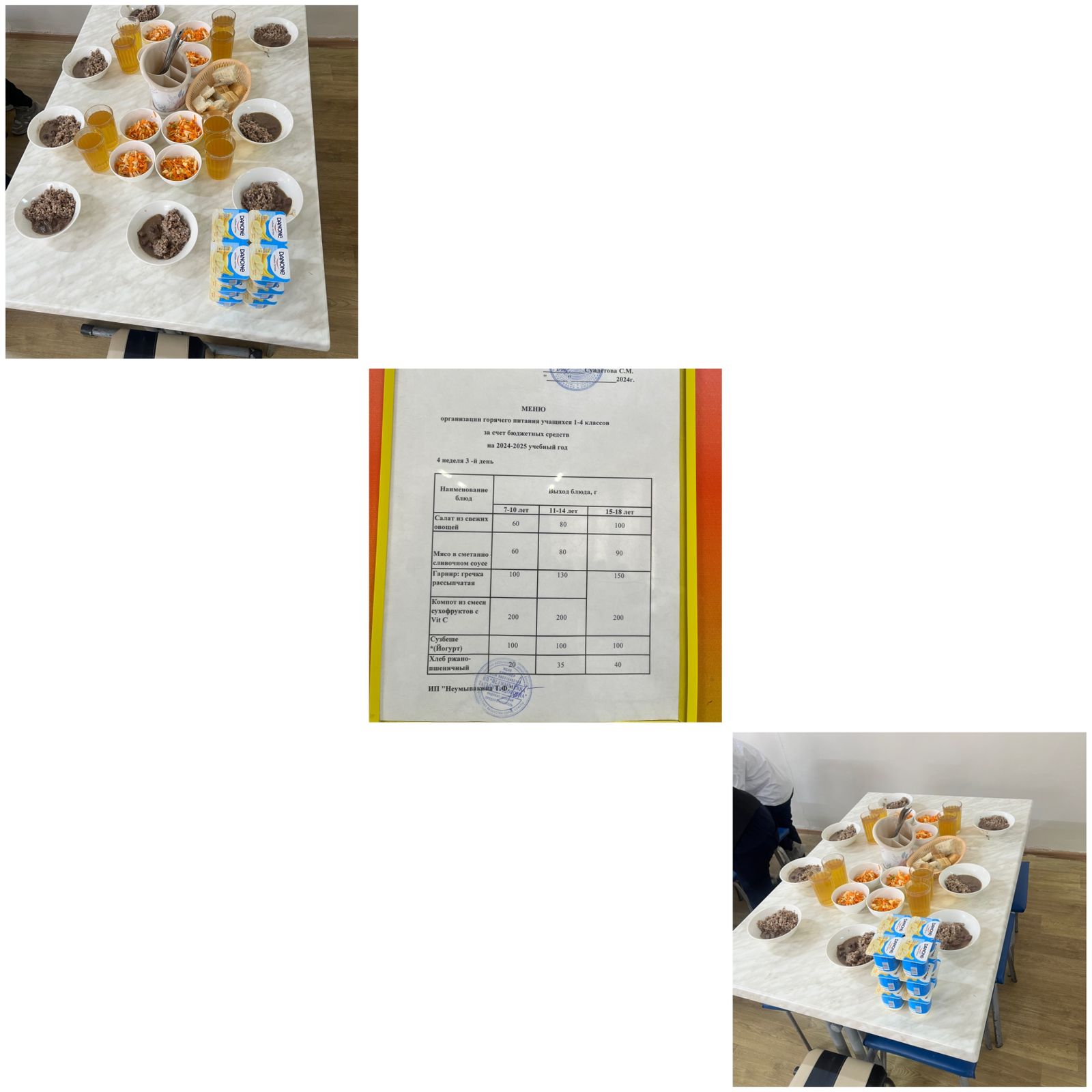 29.01.2025 Тегін ыстық тамақтандыруды ұйымдастыру/Организация бесплатного горячего питания