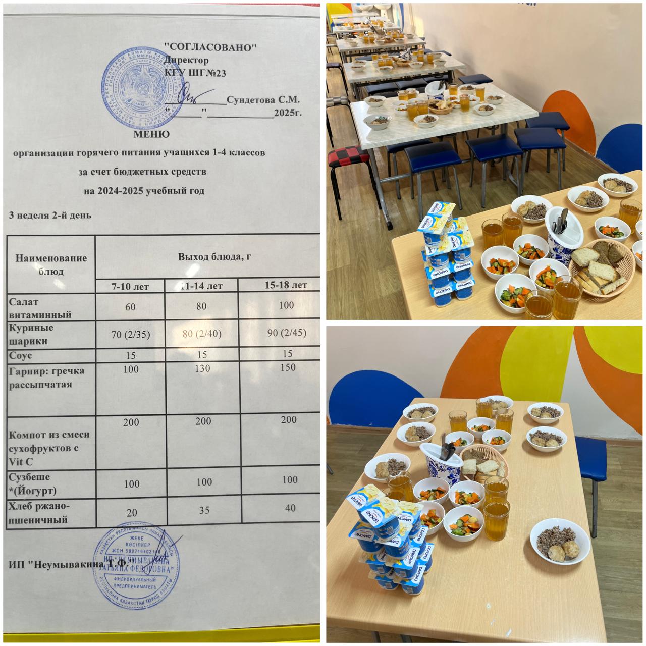 18.02.2025 Тегін ыстық тамақтандыруды ұйымдастыру/Организация бесплатного горячего питания