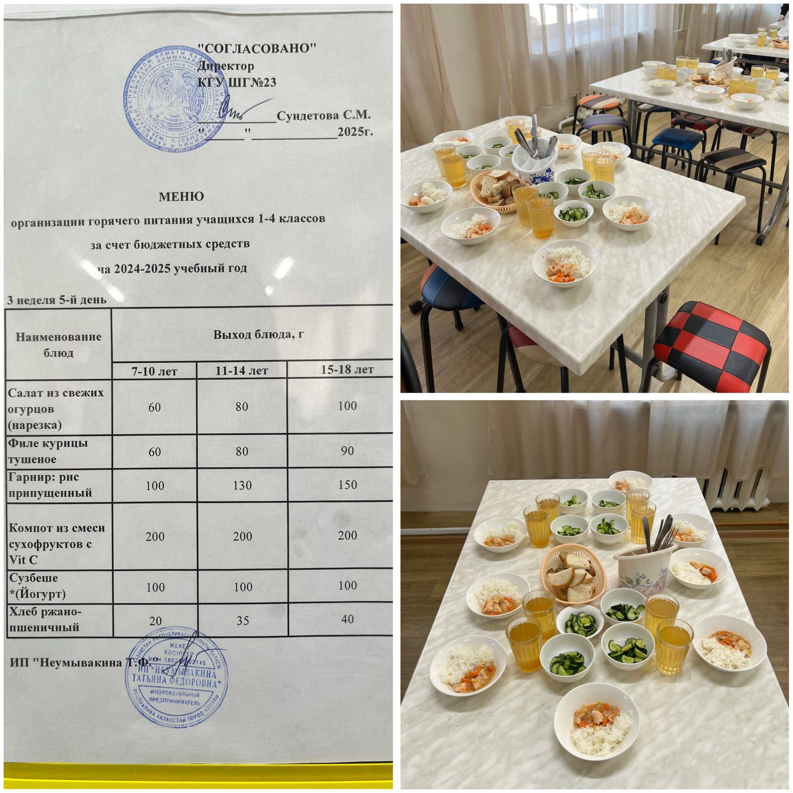 21.02.2025 Тегін ыстық тамақтандыруды ұйымдастыру/Организация бесплатного горячего питания