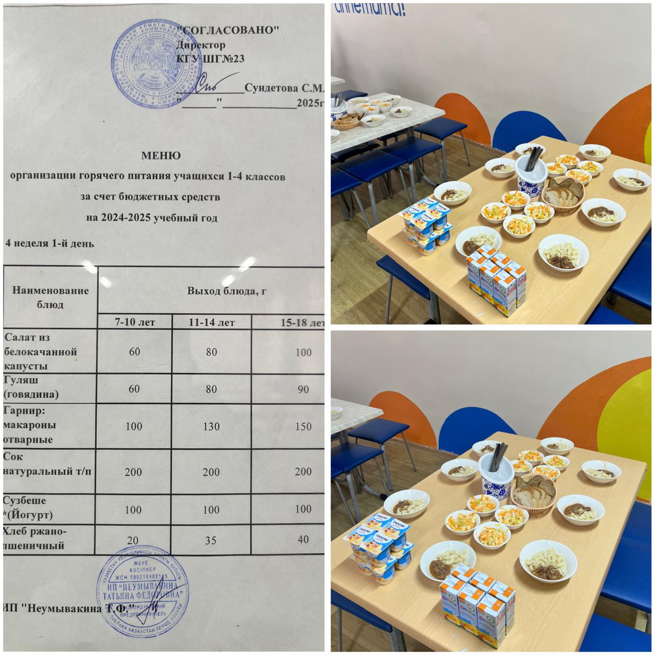 24.02.2025 Тегін ыстық тамақтандыруды ұйымдастыру/Организация бесплатного горячего питания