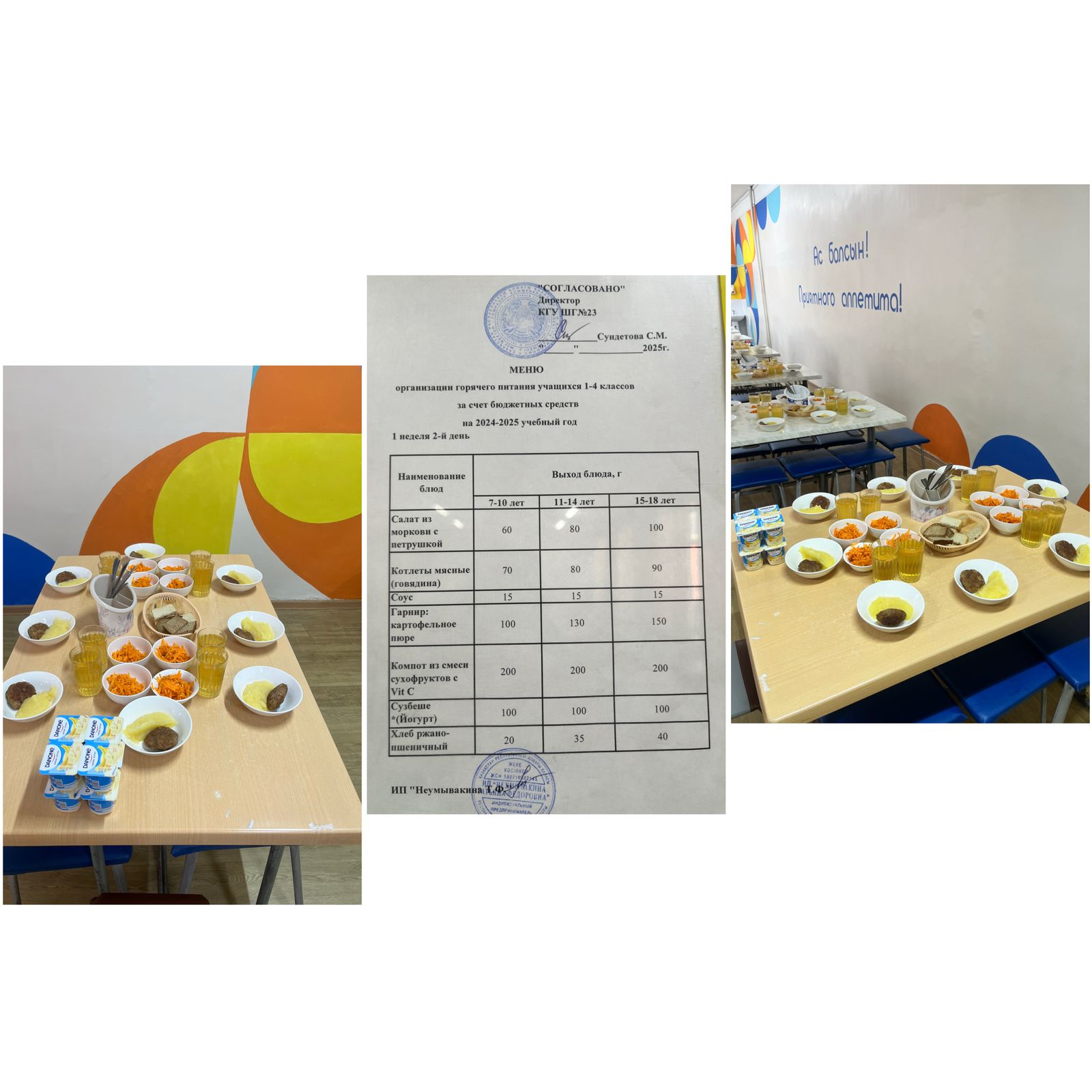 04.03.2025 Тегін ыстық тамақтандыруды ұйымдастыру/Организация бесплатного горячего питания