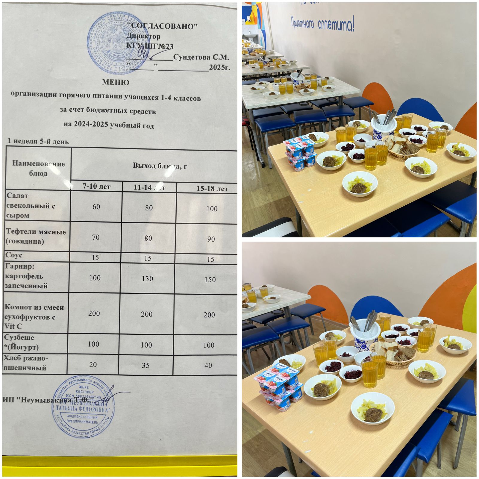 04.04.2025 Тегін ыстық тамақтандыруды ұйымдастыру/Организация бесплатного горячего питания